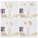 5/15Pcs Rattan Reed Diffuser Sticks Refill, 3mm Wavy Long, for Essential Oil Airs Freshener, High Quality Home Fragrance
