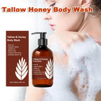 Tallow Honey Gentle Exfoliating Cleansing Body Wash
