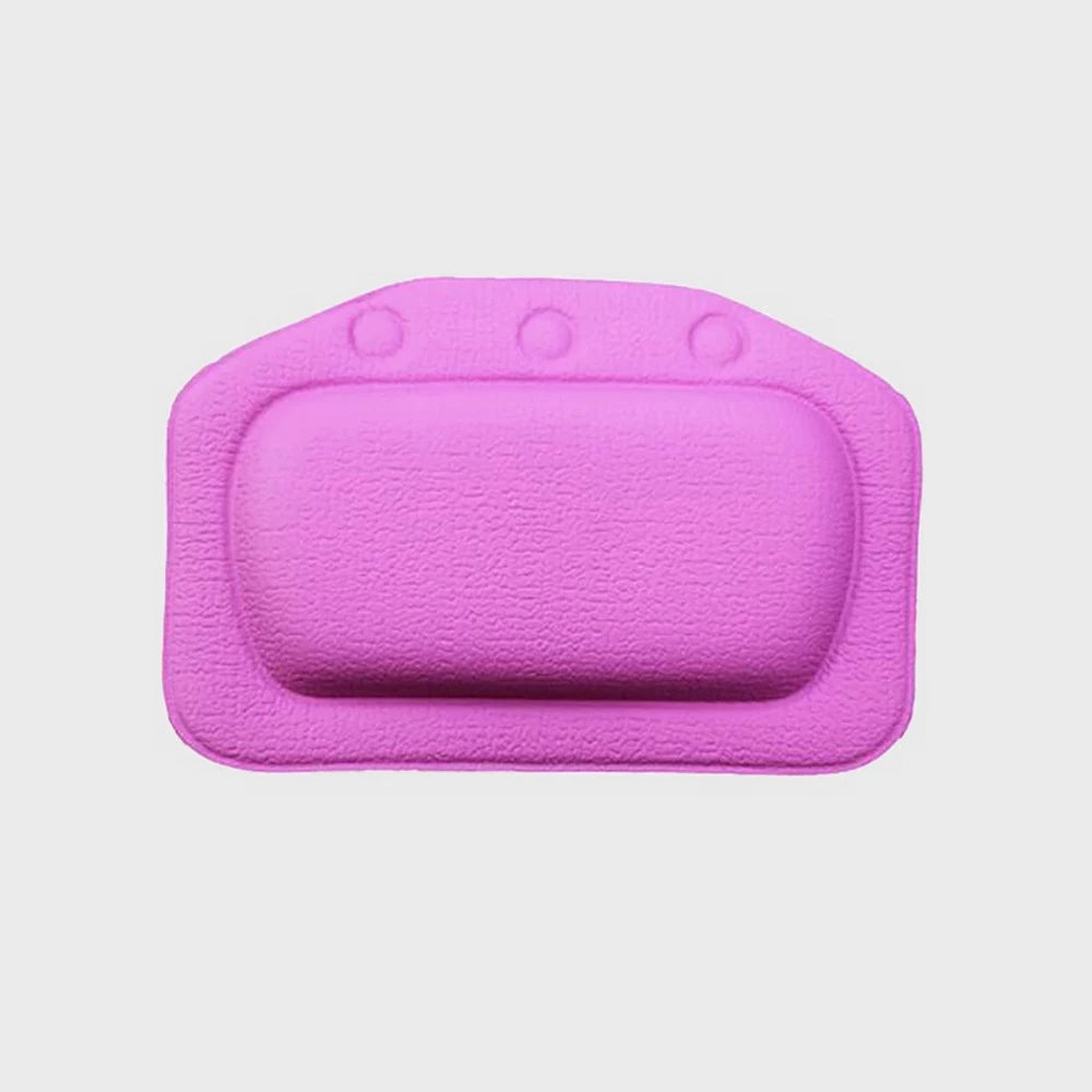 bath Portable Bathtub Bath pillow cushions Headrest Waterproof With Suction Cup PVC Bath Pillows Cushion Head Neck Rest Pillow