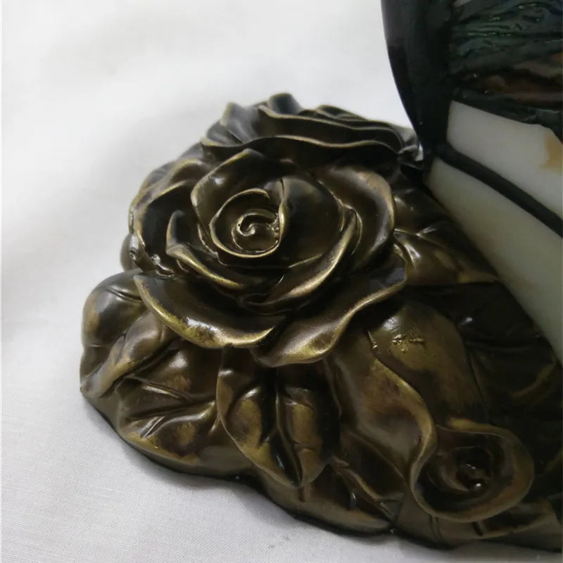 Tiffany turkish table lamp Retro Stained stained glass decor Light Hotel Table Lamp Bedroom Decoration bedroom butterfly lamp