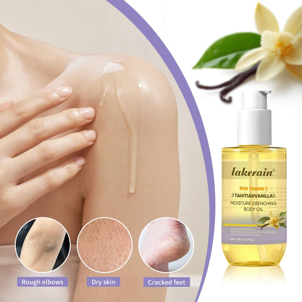 Moisture Drenching Body Oil Long-Lasting Hydration Non-greasy Body Lotion Improves Dry Skin Deeply Nourishes Body Care Cosmetics