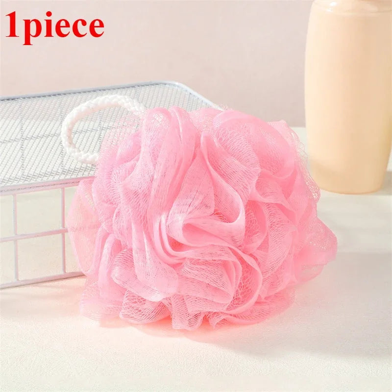 New Bath Balls Flower Bath Balls Home Bathroom Products Rubbing Bath Back Rubbing Artifacts Flower Bath Balls for Shower Room