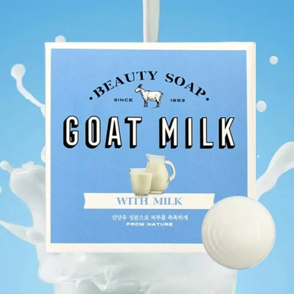 Goat Milk Soap Bar Moisturize,Smooth & Cleanse Skin,Body Wash Shower Soap Gentle Cleansing Nourishing Skin Care For Adults Kids