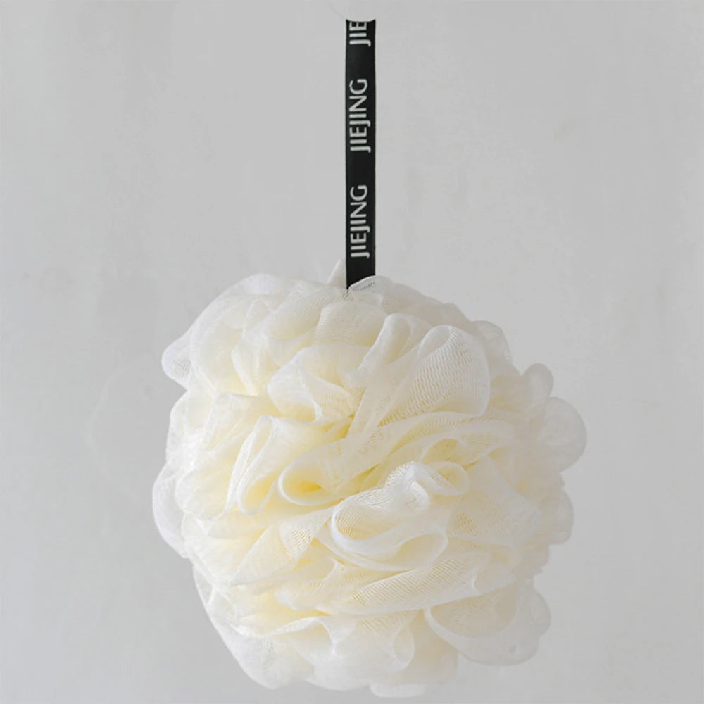 Bath Sponge Balls Brush Shower Scrubbers Bath Ball Body Cleaner Back Bubble Scrubber Soft Wash Mesh Durable Adult Bathroom Tool