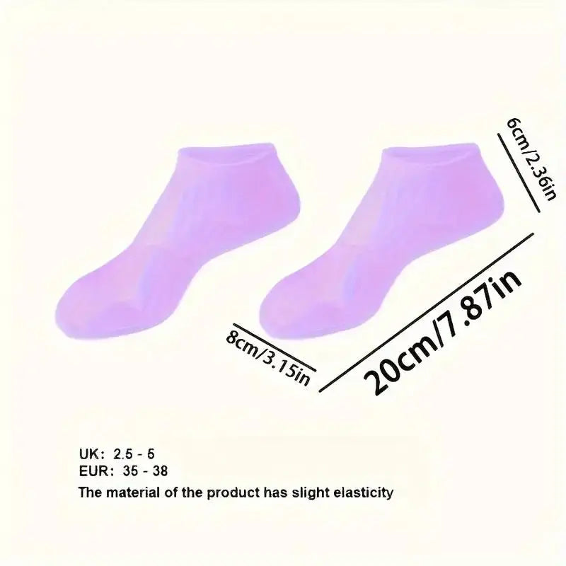 Foot Moisturiser Socks Overnight Spa Cotton Socks For Foot Cream Lotion Sock For Moisturising For Dry Feet Care Moisturising Soc