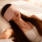 100% Silk Sleep Mask Blocking Light Eyepatch Soft Padded for Travel Nap Eyeshade Relaxation Noise Reduce Sleeping Aid Eye Mask