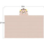 Baby Hooded Bath Towel,Ultra Soft and Absorbent Toddlers Bathrobe,Coral Velvet Thickened Bathrobe,Newborn Blanket Shower Gifts