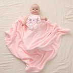 Toddler Baby Hooded Towels Newborn Kids Bathrobe Super Soft Bath Towel Blanket Warm Sleeping Swaddle Wrap for Infant Boys Girls