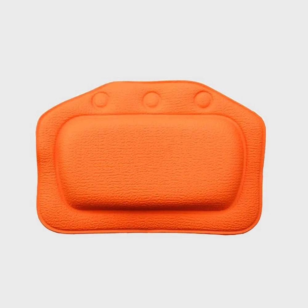 bath Portable Bathtub Bath pillow cushions Headrest Waterproof With Suction Cup PVC Bath Pillows Cushion Head Neck Rest Pillow