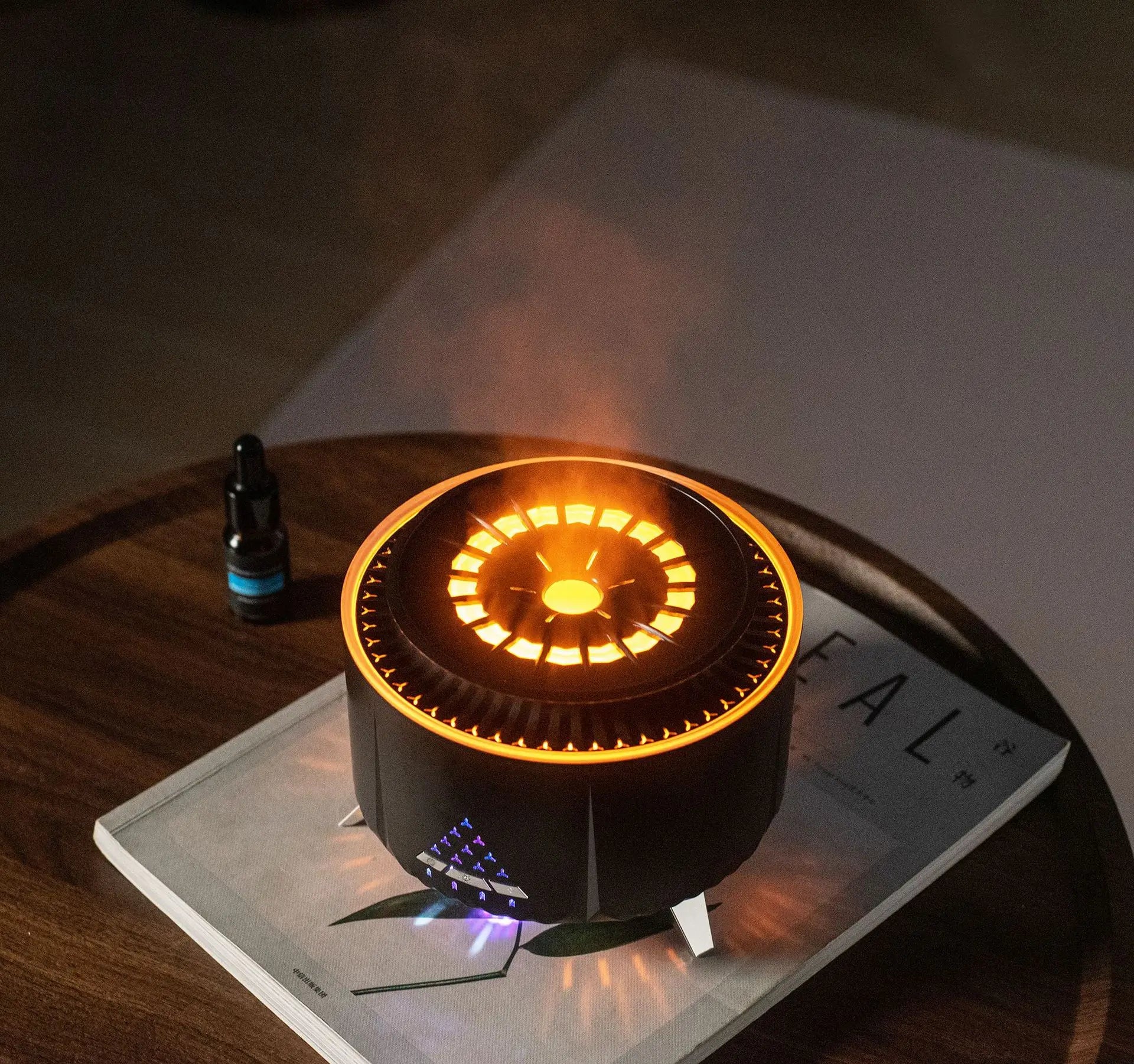 2025 Diffusers for Essential Oils Large Room Jellyfish Mist 350ml Aromatherapy Diffuser for Home Bedroom Dropshipping