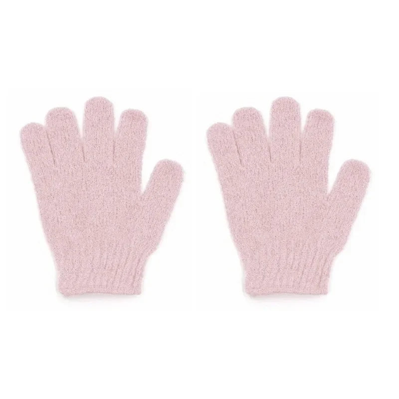 Exfoliating Shower Gloves Body Scrub Exfoliating Gloves Foam Gentle Massage Clean Dead Skin Smooth Skin Available for Men Women