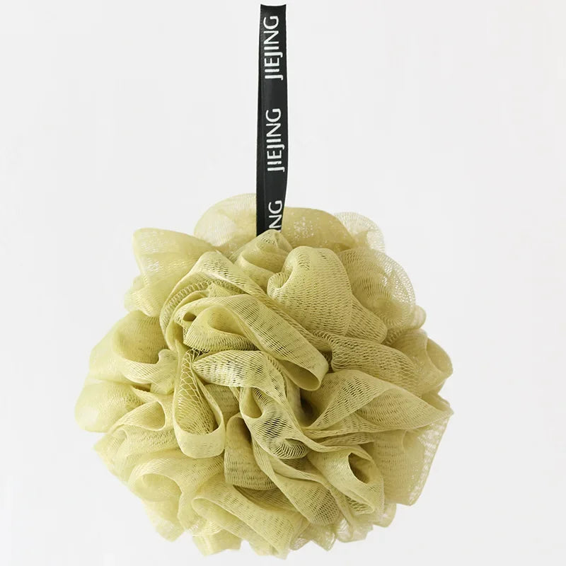 Soft Mesh Bath Sponge Balls Body Cleaner Exfoliating Scrubbers Bath Ball Nylon Cleaning Brushes Shower Puff Bath Flower