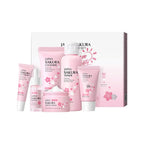 6pcs/Set Sakura Skin Care Sets Gift Sets Skin Care Kit with Cleanser Face Cream Serum Toner Facial Cleanser Product Gift Box New