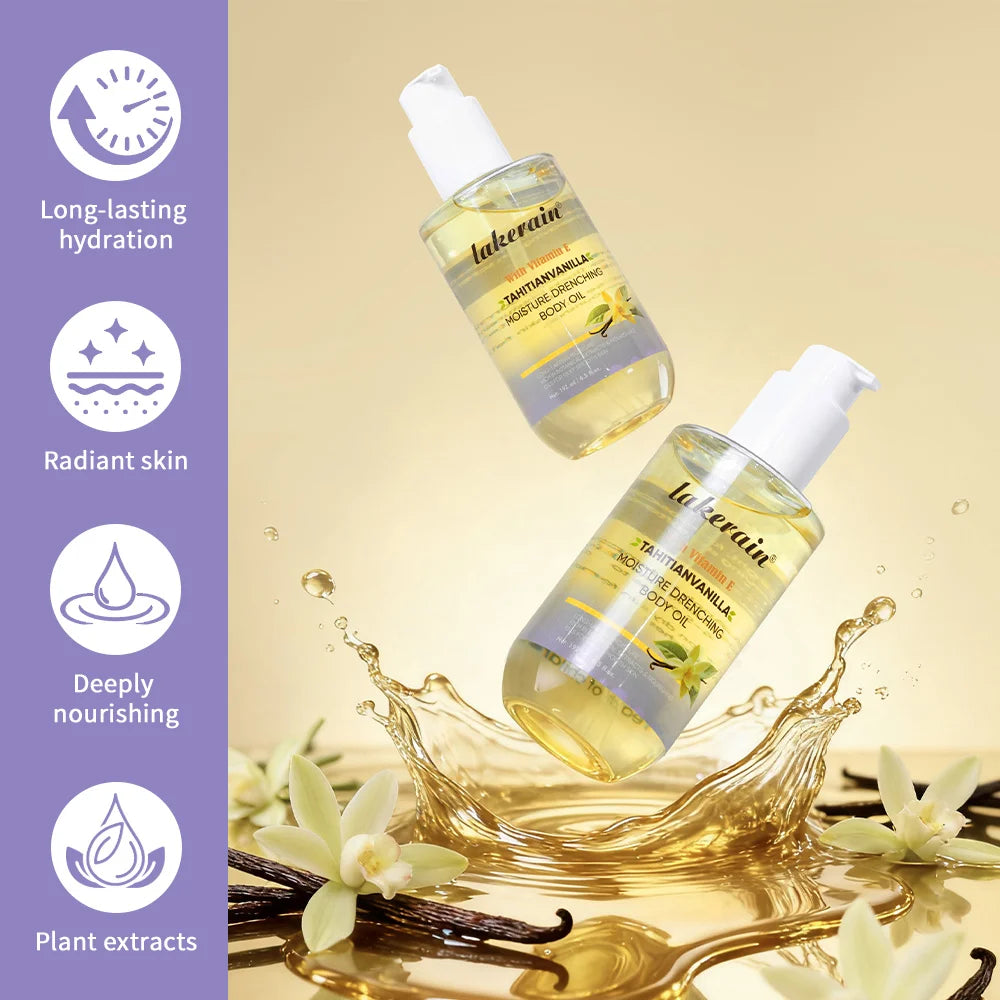 Moisture Drenching Body Oil Long-Lasting Hydration Non-greasy Body Lotion Improves Dry Skin Deeply Nourishes Body Care Cosmetics