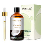 PHATOIL 100ml Aromatherapy Fragrance Oil Coconut & Vanilla Strawberry Cherry Lemon 1/2/3pcs Aroma Oil For Diffuser Candle Making