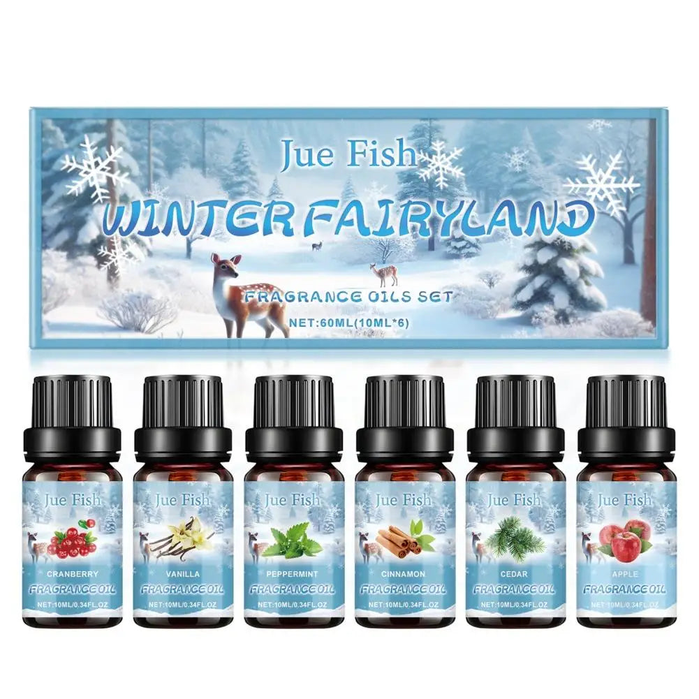 6models as pine, cinnamon, and orange For Diffusers、Candles Making Car Aromatherapy Gifts For Women