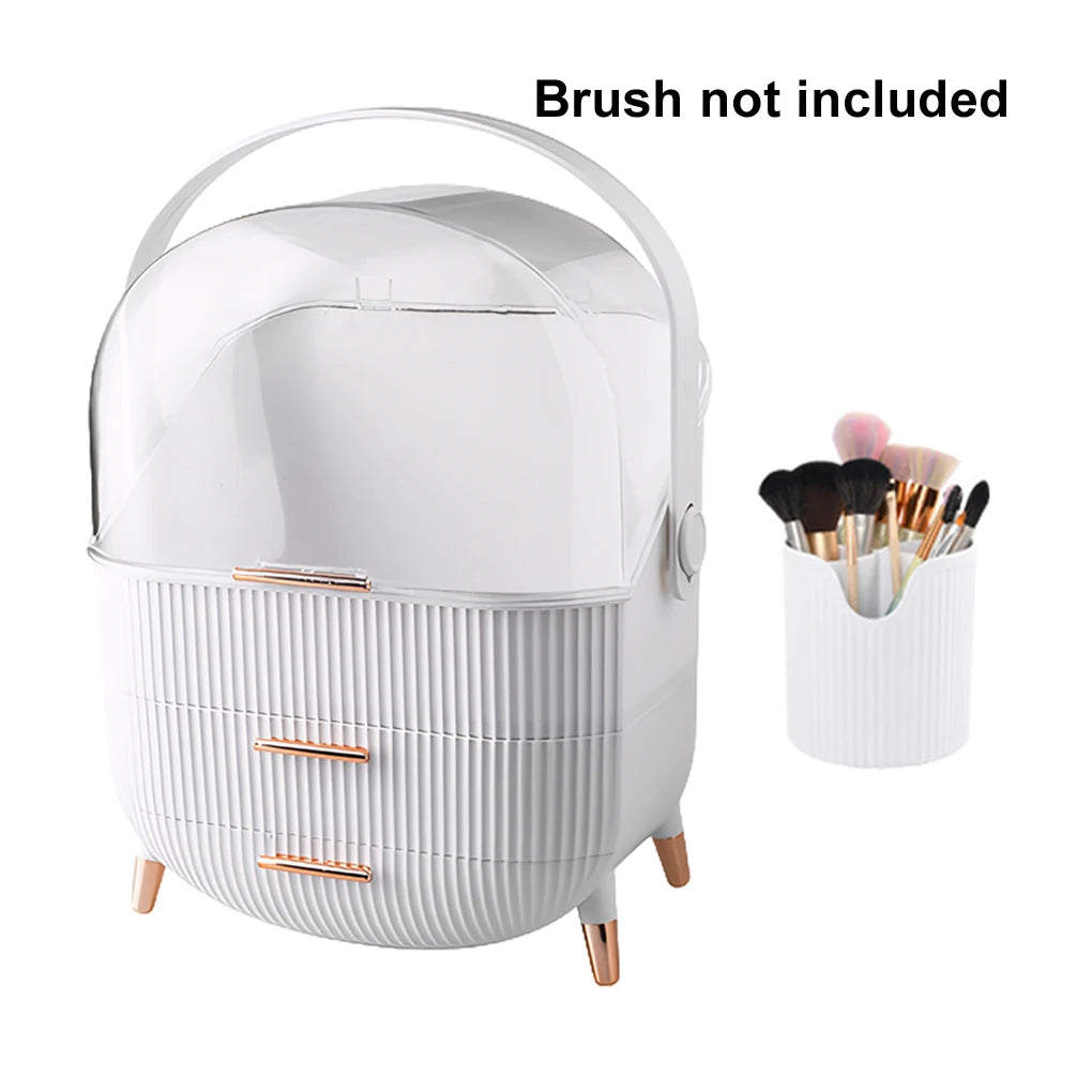 Cosmetic Storage Box Big Capacity Bathroom Waterproof Dustproof Jewelry Makeup Organizer Skin Care Makeup Display Storage Drawer