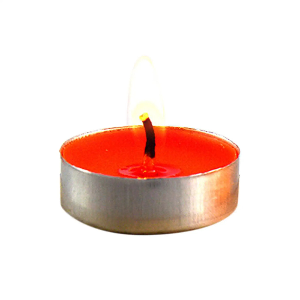 100pcs/Set DIY Round Smokeless Scented Tealight Candles for Birthday Party Decorative Candles outdoor