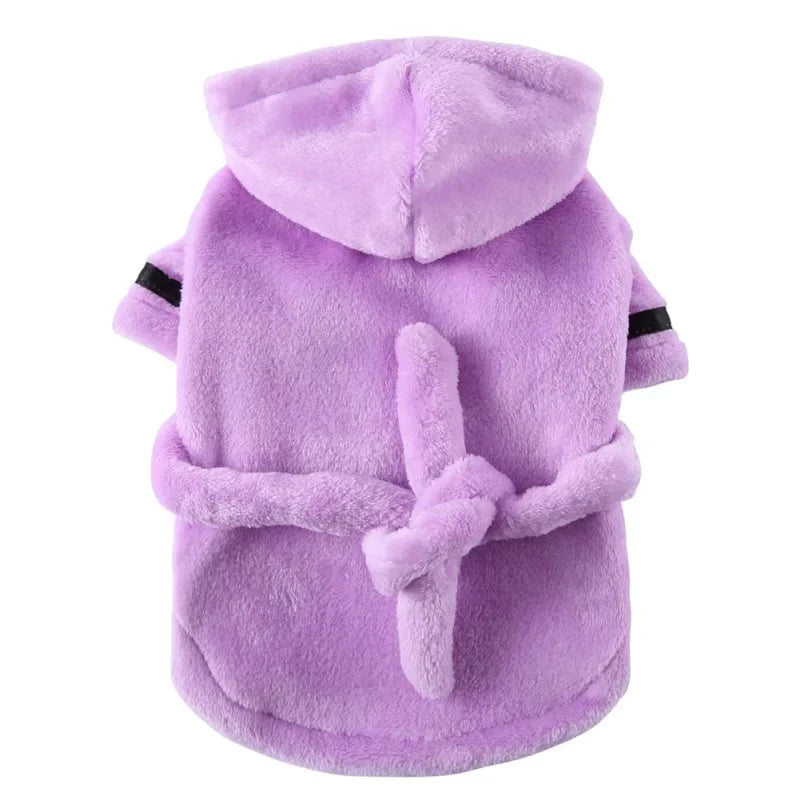 Dog Bathrobe with Super Absorbent and Quick-drying Towel A Drying Accessory for Dogs Pets
