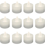 6/12pcs Flameless LED Candle Creative wishing Led Tea Light Warm White Flameless Candle Halloween Christmas Decor Candle Light