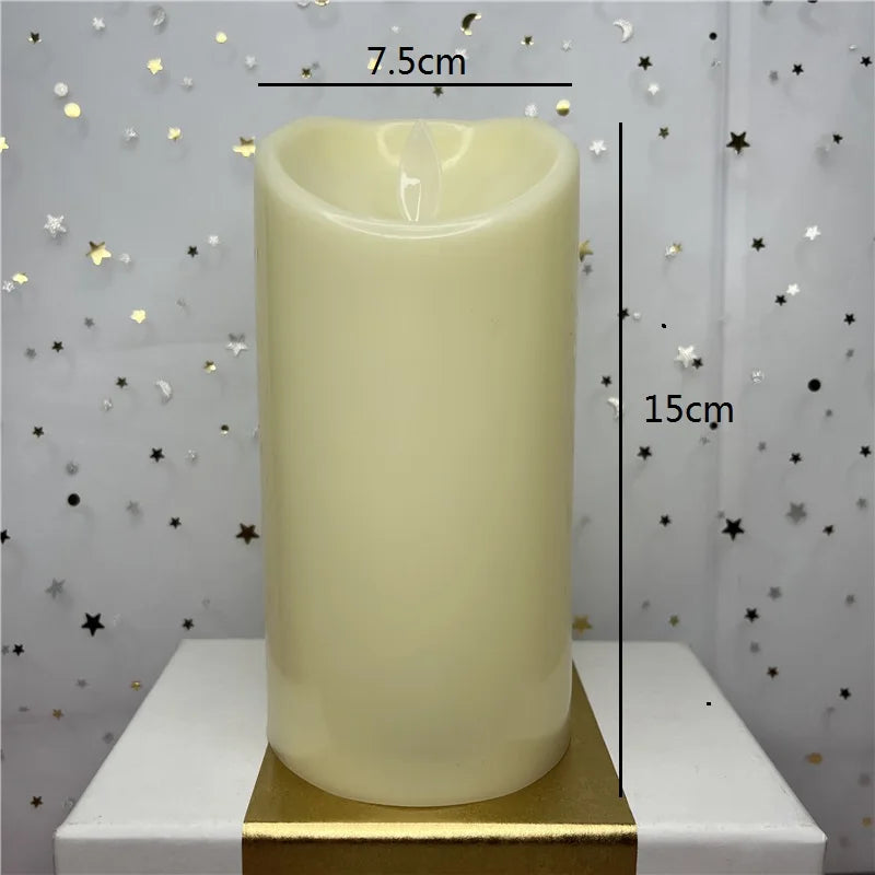 Flameless Flickering Led Candles Light Tealight Led Battery Power Candles Lamp Electronic Votive Led Lamp Halloween Home Decor