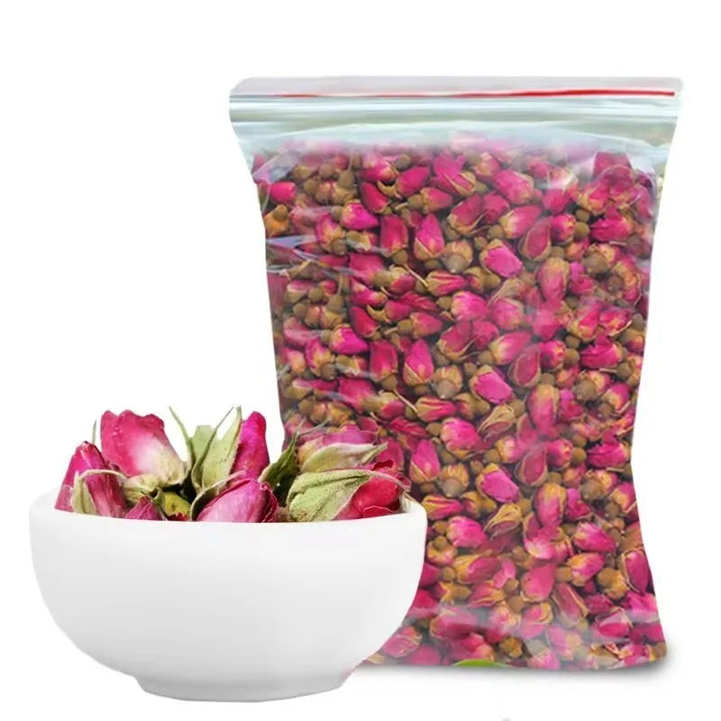 Top Natural Rose Dried Flowers Organic Rose Buds For Incense Sachet Beauty Home Soap Perfume Wedding Candle Making Outdoor Decor