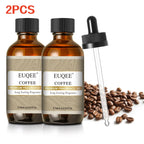 EUQEE 60ml (2 Fl.Oz.) Men's Fragrance Oil For Reed Diffuser, Car Diffusion-Leather Coffee Bamboo & Teak Bay Rum Aromatherapy Oil
