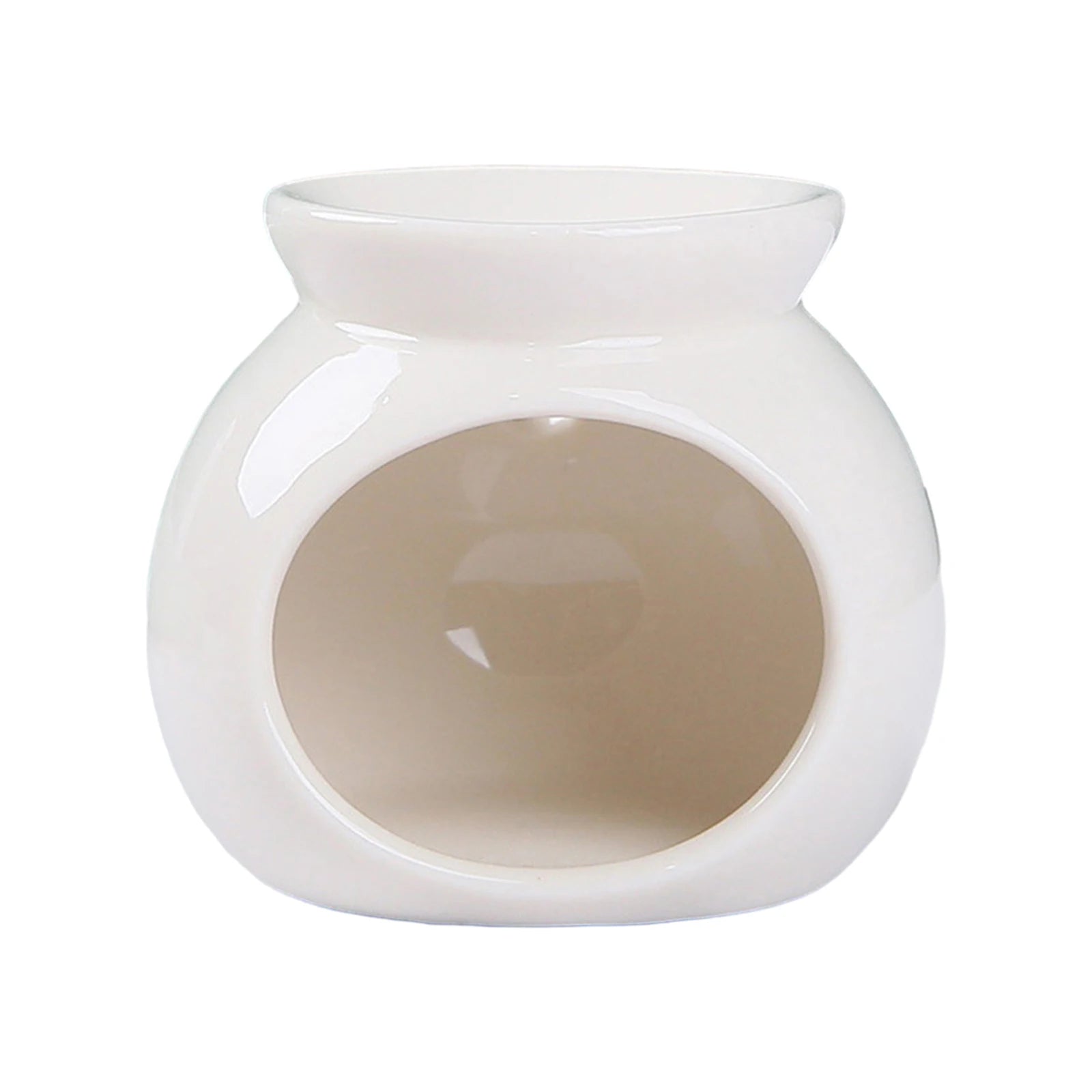 Porcelain Essential Oil Burner Scented Wax Melt Burner Mini Candle Holder Ceramic Crafts Aromatherapy Diffuser Home Decor