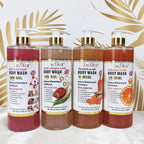 1000ml Scrub bath lotion silky smooth skin foam rich moisture skin toner brighten skin color anti-aging mild lasting fragrance