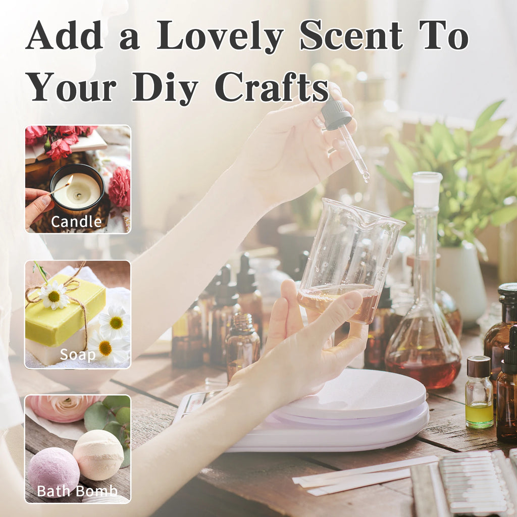 PHATOIL 100ml Aromatherapy Fragrance Oil Coconut & Vanilla Strawberry Cherry Lemon 1/2/3pcs Aroma Oil For Diffuser Candle Making