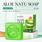 SADOER Aloe Facial Soap Face Wash Foam Facial Cleanser Moisturizing Firming Hydrating Oil Control Body Bathing Handmade Soap