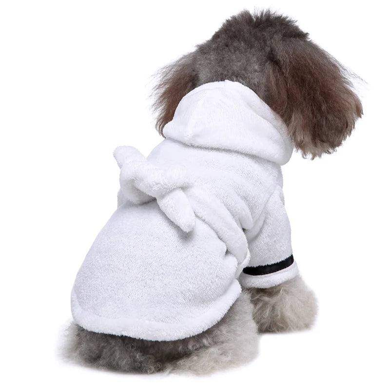 Dog Bathrobe with Super Absorbent and Quick-drying Towel A Drying Accessory for Dogs Pets