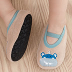 Cozy Animal First Walker Slippers for Baby – Anti-Slip Winter Shoes
