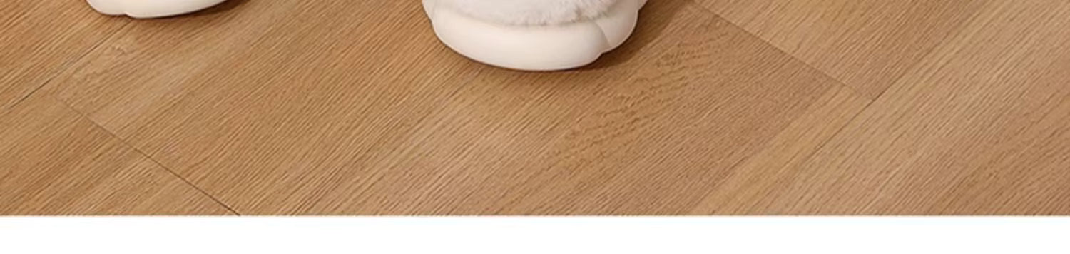 Cute Cozy Cartoon Bear Slippers for Women – Plush Winter Indoor Spa Comfort