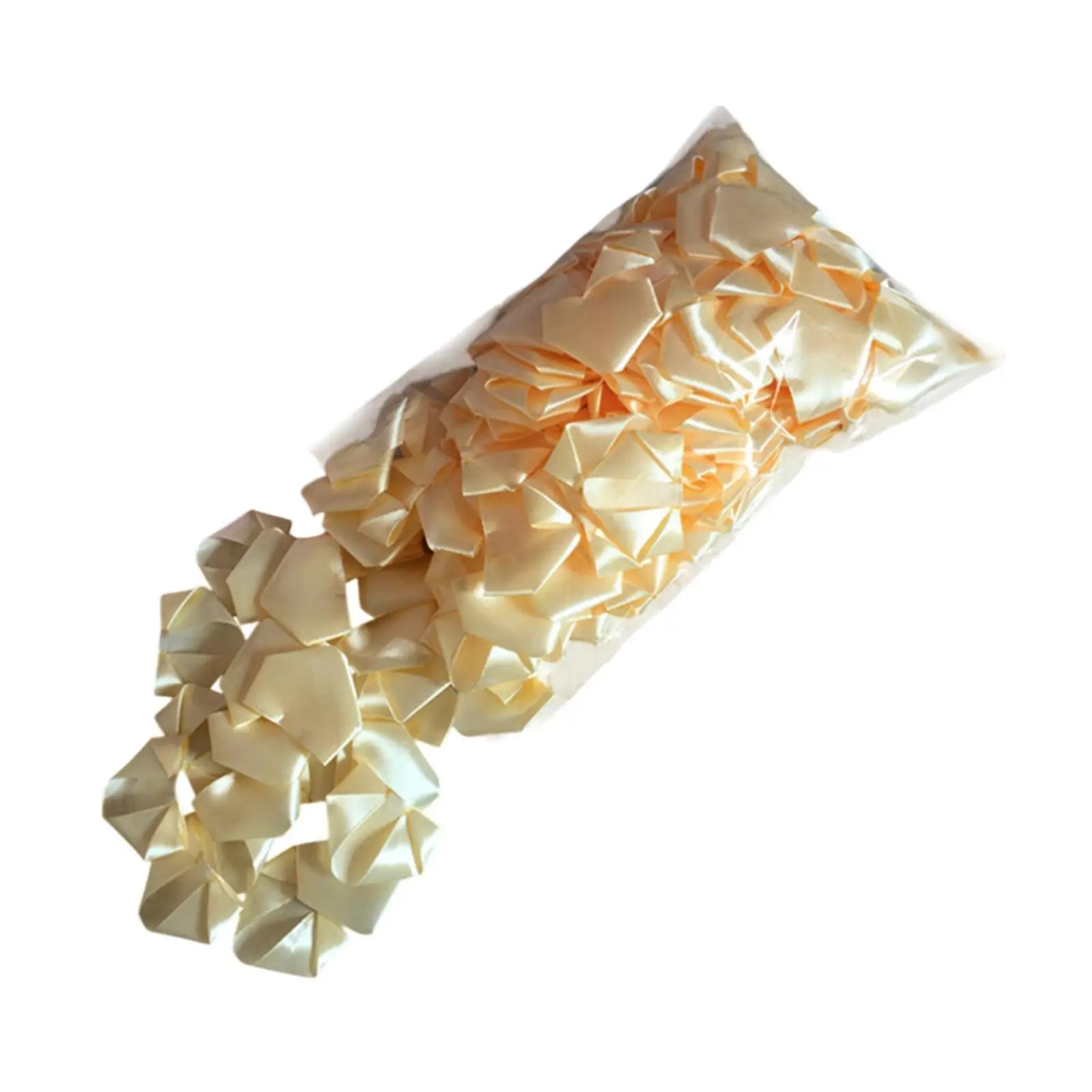 234 Pieces Premade Satin Ribbon Rose Petals Everlasting Floral Bouquets Creative Handmade Decor DIY Crafts for Party Birthday