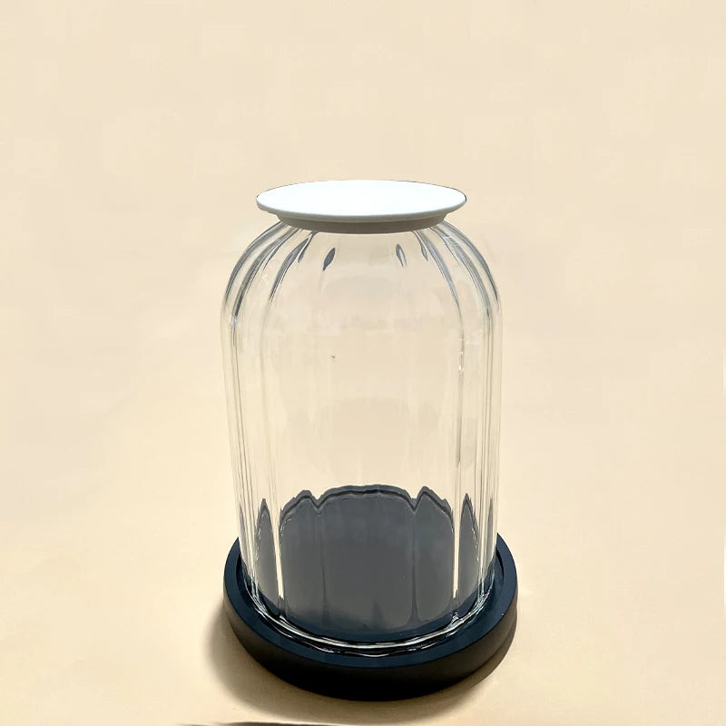 Bedroom Glass Cover Candle Holders Designer Banquet Kitchen Restaurant Candle Holders Advanced Home Decor Home Decoration Lszt