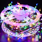 LED Firecracker String Lights EU/US Plug Remote Control Halloween Garland Fairy Light for Wedding Party Christmas Decoration