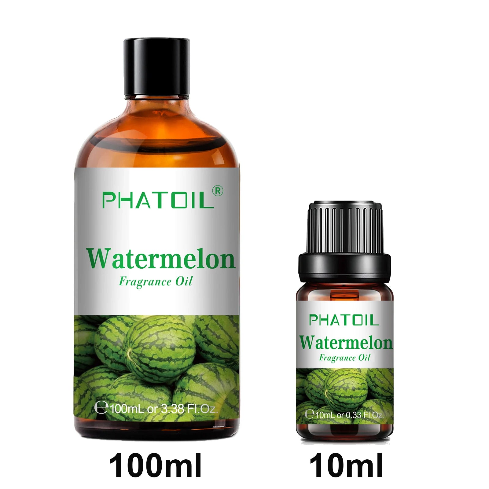 PHATOIL 10ml/100ml Fragrance Oil For DIY Perfume,Humidifier,Diffuser,Strawberry Cherry Lemon Mango Watermelon Guava Aroma Oils