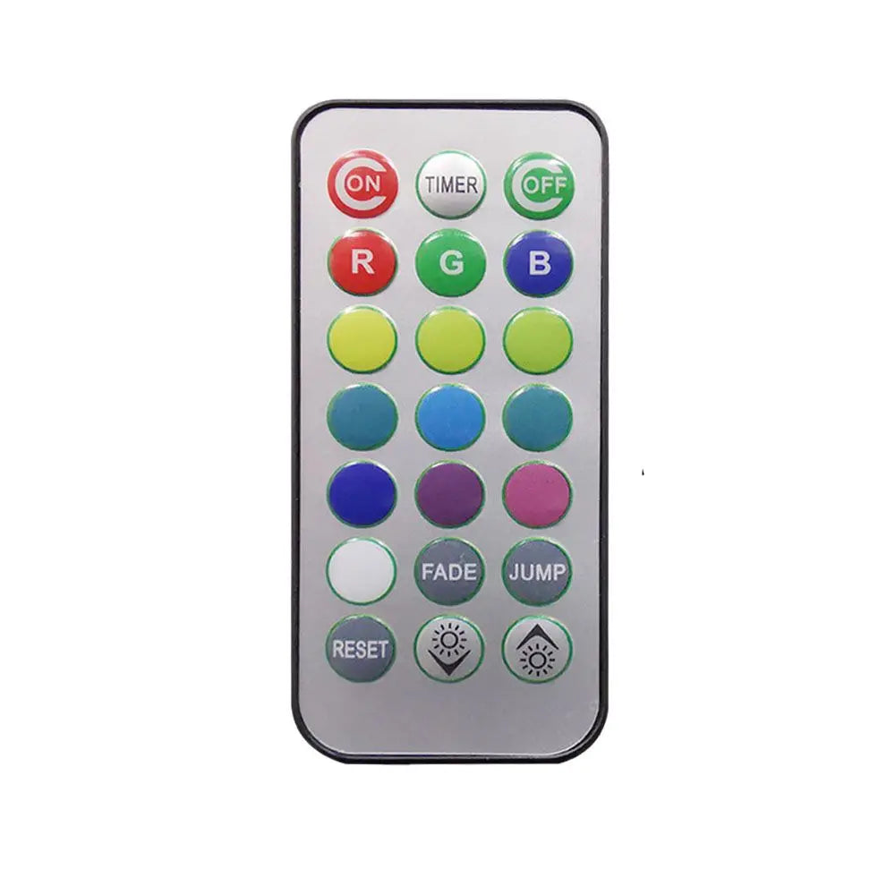 Submersible LED Lights Waterproof RGB Underwater Light For Wedding Tea Light Hot Tub Pond Pool Bathtub Aquarium Party Vase Decor