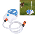 Outdoor Dog Water Dispenser Paw Activated Simple Use Easy Connection Step On Dog Water Fountain with Hose for Lawn for Pets
