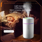 280ML Air Humidifier, Ultra Quiet Aroma Diffuser with 7-Color Mood Light, Essential Oil Aromatherapy for Home Bedroom Office Car