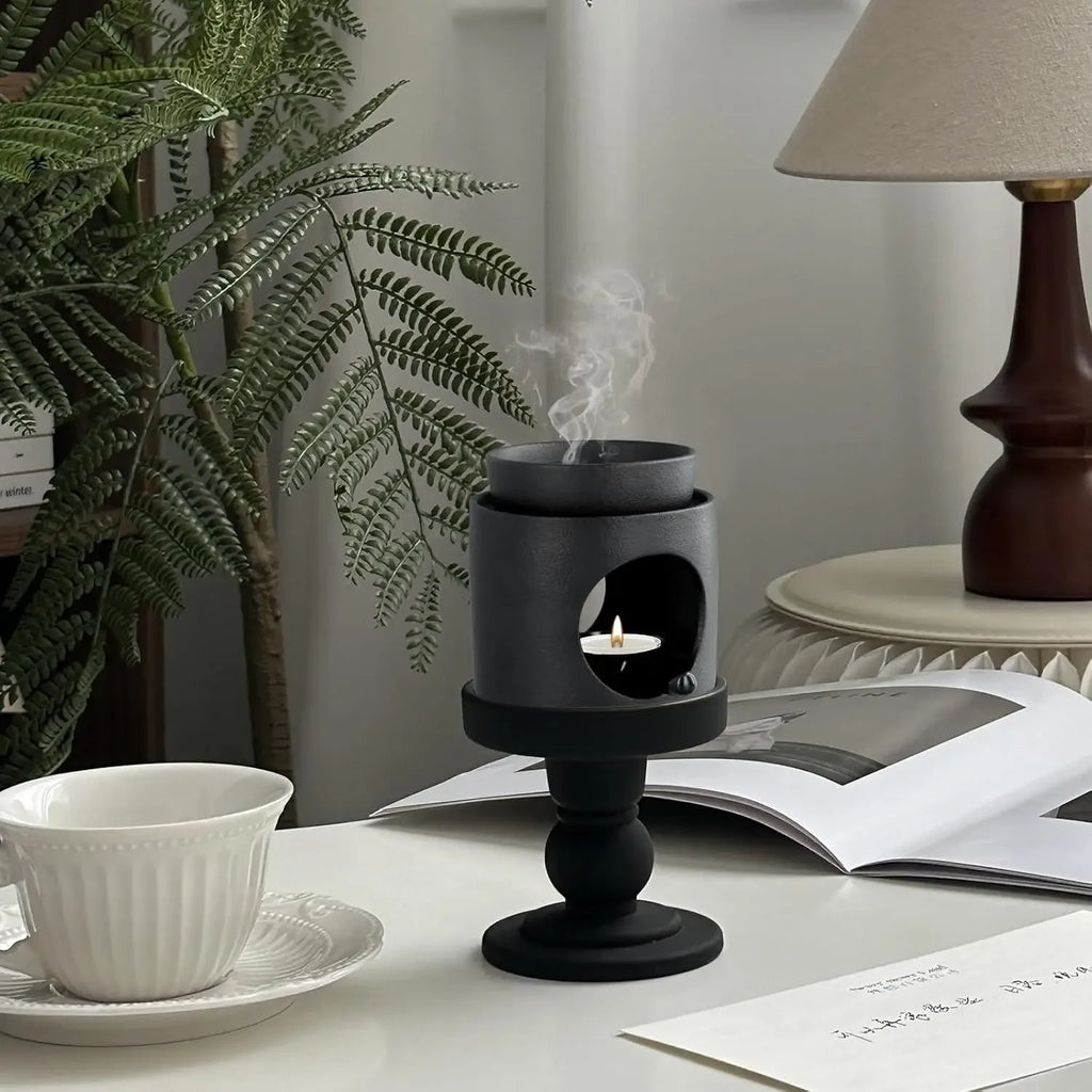 For 100ml Home Fragrance Stove Candle Heating Censer Ceramics Incense Burner Practical Tranquilize Essential Oil Furnace