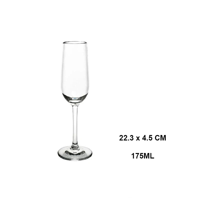 Wine Outside Unbreakable Wine Glasses Dishwasher-Proof,Elegant Plastic Stemless Wine Glass | Reusable | Ideal for Homes & Bars