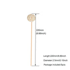 5/15pcs 3mm Reed Diffuser Replacement Stick DIY Handmade Home Decor Extra Thick Rattan Aromatherapy Diffuser Refill Sticks