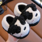 Cute Plush Animal Toddler Spa Slippers
