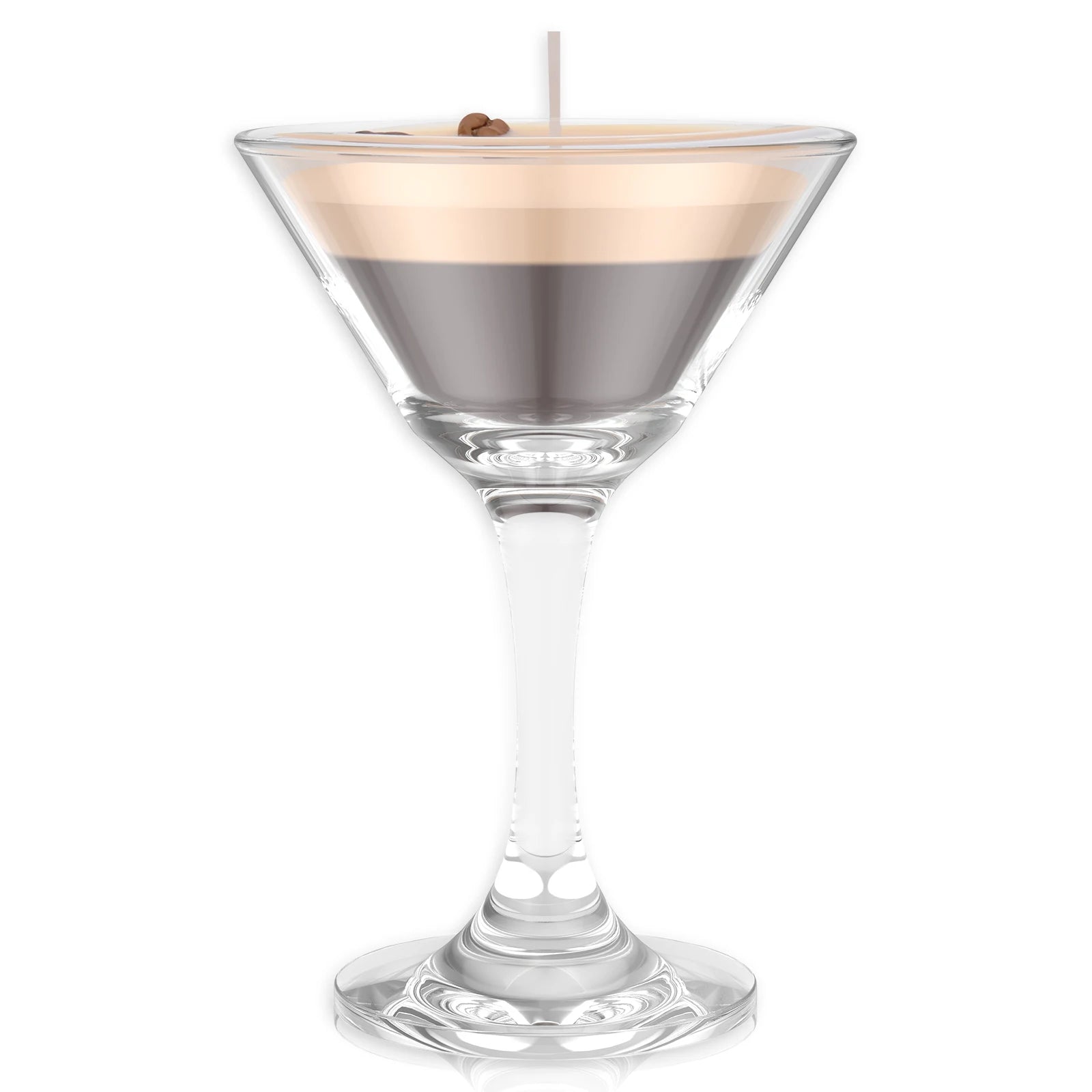 Espresso Martini Candle in Glass Decorative Coffee Martini Candle Elegant Coffee Bar Decor Unique Presents for Women Girls