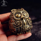 Incense Burner Bronze Antique Owl Creative Home Decor Dragon Incense Holder Censer Office Desk Ornaments Decorations Car ashtray