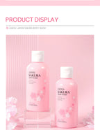LAIKOU Sakura Shower Gel Long Moisturizing Smooth Long Lasting Fragrance Gentle Foam Body Cleansing Bath Product 100ml
