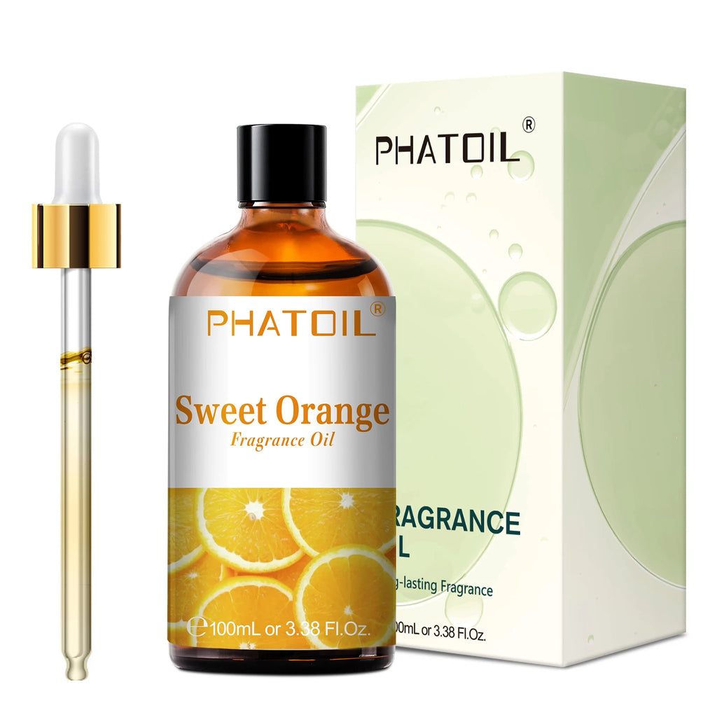 PHATOIL 100ml Aromatherapy Fragrance Oil Coconut & Vanilla Strawberry Cherry Lemon 1/2/3pcs Aroma Oil For Diffuser Candle Making