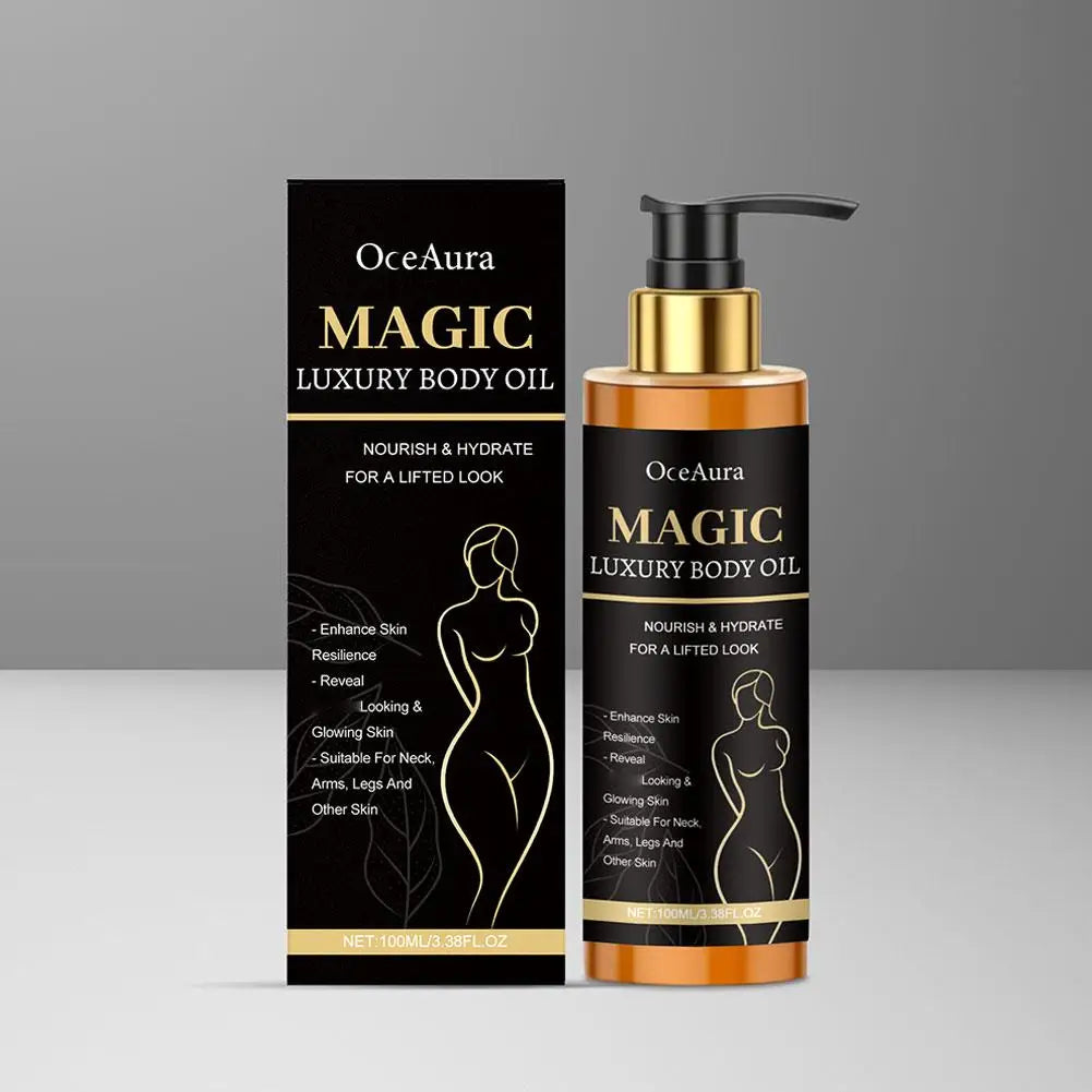 Body Essence Oil Deep Moisturizing Anti Dryness Lightweight Non-sticky Continuous Nourishing Massage Serum Oil